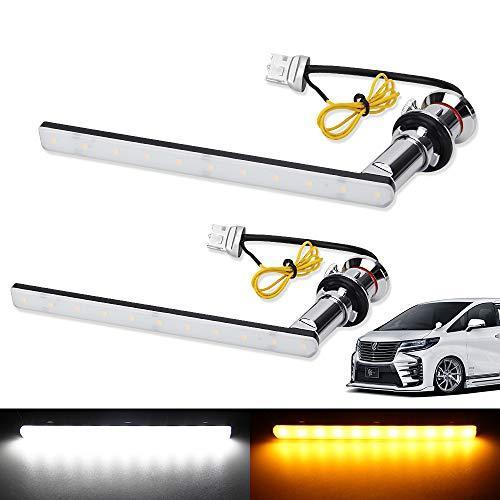 製品情報：車種別専用LEDウィンカーポジションキット、対応車種：トヨタ 30系 アルファード/ヴェルファイア(前期) 、80系 ノア/エスクァイア(後期) 対応、発光色：アンバー ホワイト、シーケンシ