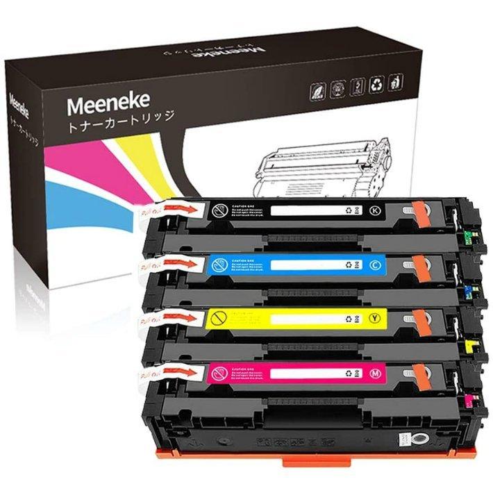 Meeneke for Canon キヤノン用 054 CRG-054 トナーカートリッジ ブラック シアン マゼンタ イエロー トナー 互換 対応機種: LBP622C、LBP621C、MF644C